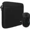 Image de BlueBuilt Housse pour PC Portables Largeur 40 cm 17 Pouces Noir + Vortech Prestige Souris Gamer