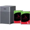 Image de UGREEN NASync DH4300 Plus + Seagate IronWolf 8 To Lot de 2