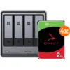 Image de UGREEN NASync DXP4800 Plus + Seagate IronWolf 2 To Lot de 4