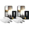 Image de Philips Hue Ampoule Bougie White E14 Lot de 4