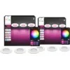 Image de Philips Hue Spot Encastré Slim Lot de 6 - White and Color - 90 mm - Blanc