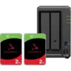 Image de Synology DS725+ + Seagate IronWolf 2 To Lot de 2