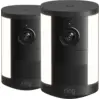 Image de Ring Spotlight Cam 2e Génération Batterie Noir Lot de 2