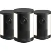 Image de Ring Spotlight Cam 2e Génération Batterie Noir Lot de 3