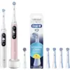 Image de Oral-B iO Series 6N Lot de 2 Blanc + Rose Value Pack