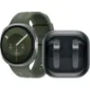Image de Samsung Galaxy Watch 9 5G Argent/Vert 44 mm + Samsung Galaxy Buds4 Noir
