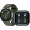 Image de Samsung Galaxy Watch 9 Argent/Vert 44 mm + Samsung Galaxy Buds4 Noir