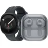 Image de Samsung Galaxy Watch 9 5G Noir 40 mm + Samsung Galaxy Buds4 Blanc
