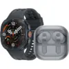 Image de Samsung Galaxy Watch Ultra 2 5G Titane Noir 47 mm + Samsung Galaxy Buds4 Pro Blanc