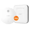 Image de Bosch Détecteur de Fumée Sans Fil Lot de 4 + Bosch Contrôleur Smart Home