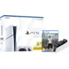 Image de PlayStation 5 Slim Disc Edition + FC 27 + Manette Supplémentaire Blanc + Station de Charge