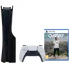 Image de PlayStation 5 Slim Disc Edition + FC 27 + Façades Noir