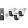 Image de TP-Link Tapo C500 Lot de 3 + D235 Smart Battery & Wired Doorbell