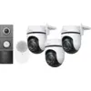 Image de TP-Link Tapo C520WS Lot de 3 + D235 Smart Battery & Wired Doorbell