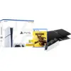 Image de PS5 Slim Disc Edition + Marvel's Wolverine + Façades Noir + Manette Supplémentaire Blanc + Station de Charge
