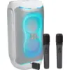 Image de JBL PartyBox 130 Blanc + JBL Set de Microphones Sans Fil