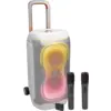 Image de JBL PartyBox 330 Blanc + JBL Set de Microphones Sans Fil