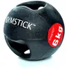 Image de Gymstick Ballon De Médecine En Caoutchouc Avec Poignées 6kg