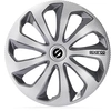 Image de 4-Delige Sparco Wieldoppenset Sicilia 14-inch zilver/grijs/carbon SP1475SVGRC Sparco