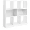 Image de Meuble de rangement avec compartiments ouverts, Blanc LBC52WT