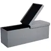 Image de Banc de rangement 120L gris LSF71G