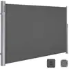 Image de Store latéral rétractable, Gris Anthracite / 2 x 3,5 m / Aluminium GSA205G