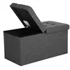 Image de Banc rangement 80L gris foncé LSF46GYZ