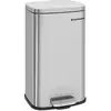 Image de Poubelle de cuisine 30L avec pédale, Gris Métallisé LTB03NL