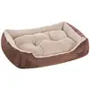 Image de Panier pour chien avec coussin réversible, Marron / 85 x 65 x 21 cm PGW04Z