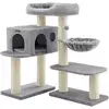 Image de Arbre à chat stable, Gris PCT01W