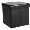 Image de Coffre de rangement lisse 40L noir LSF101