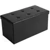 Image de Coffre de rangement 80L noir LSF105