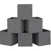 Image de Boîtes de rangement pliables, Gris / 6 RFB02G-3