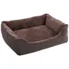Image de Panier pour chien en tissu peluche, Marron PGW11CC