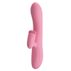 Image de Vibro Rabbit Chris Pretty Love 20 x 3.5 cm Rose
