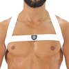 Image de Harnais élastique Fetish X Blanc blanc XL/XXL