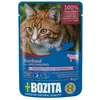 Image de Bozita Nourriture Humide Pour Chats Avec Des Morceaux De Boeuf Stérilisés En Gelée 85g