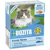 Image de Bozita Menu Frais Stérilisé à Base D'omble Chevalier Pour Chat (pâtée) 370g