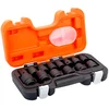 Image de Bahco Ensemble De Douilles Phosphated Set With 1/2´´-metric Hexagonal Profile 14 Unités