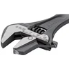 Image de Bahco Clé Anglaise Phosphated With Ergo  Rubber Handle Central Knurled Wheel And Reversible Jaw English 33 Mm