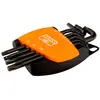 Image de Bahco Jeu De Clés Torx Set Of 8 Long Phosphated Hex S T9-t40