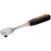 Image de Bahco Clé à Cliquet 3/8´´ Reversible Pear Head With 80 Teeth And A 4.5° Action Angle 205 Mm