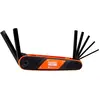 Image de Bahco Jeu De Clés Allen Set Of 7 Blade Allen Keys With Phosphate Finish And Soft Grip 2.5 Mm-10 Mm