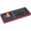Image de Bahco Clé à Cliquet Pear Head Set And 1/4´´ Sockets In Foam Tray 1/3 Fit&go 19 Unités