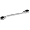 Image de Bahco Clé à Cliquet Star Wrench With 1/2''-9/16'' Angled Head And Chrome Finish 180 Mm