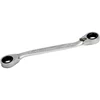 Image de Bahco Clé à Cliquet Double Flat Star With 3/4´´-7/8´´ Angled Head And Chrome Finish 245 Mm