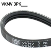 Image de Courroies D Accessoires Multi-v VKMV3PK712 SKF