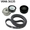 Image de Poly V-riem set VKMA36135 SKF