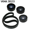 Image de Poly V-riem set VKMA38133 SKF