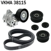 Image de Poly V-riem set VKMA38115 SKF